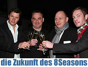 Münchner Nachtleben: 8seasons - der Club geht weiter. 8seasons on excusion - mit temporärer Homebase im Match-Club und wechselnden Locations ab 11.04.2009. Mit Video  (Foto. Martin Schmitz)